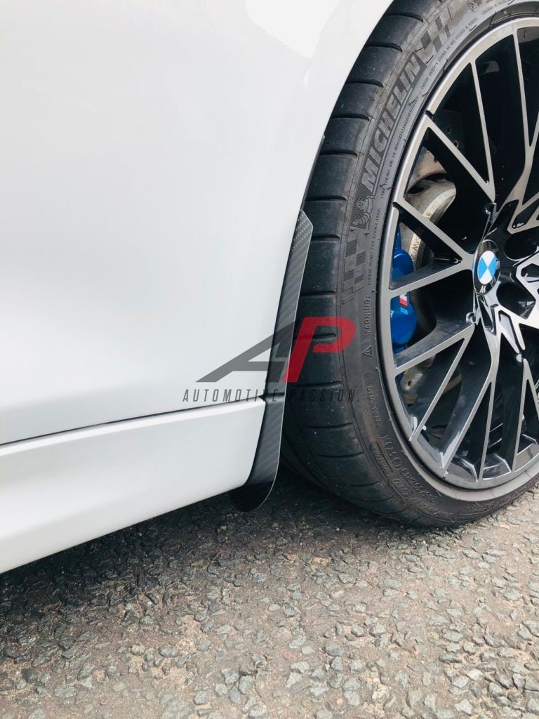 Automotive Passion BMW M2/C F87 Carbon Fiber Front Arch Guards Mud Flaps - Performance SpeedShop