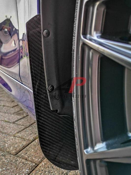 Automotive Passion BMW M3 M4 F80 F82 F83 Front Carbon Arch Guards Mud Flaps - Performance SpeedShop