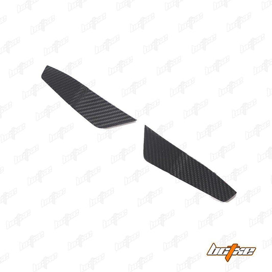 BCTXE Carbon Fiber Front Bumper Canards for Audi RS7 C8 2020-ON - Performance SpeedShop