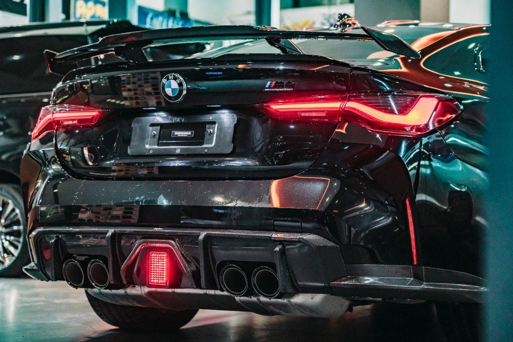 BCTXE Carbon Fiber Rear Diffuser & Rear Canards For BMW M4 G82 G83 2021-ON - Performance SpeedShop
