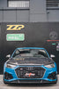 BCTXE Tuning Carbon Fiber Front Bumper Canards for Audi S4 & A4 S Line 2020-ON B9.5 - Performance SpeedShop