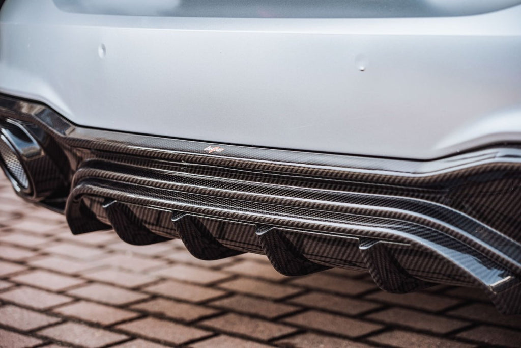 BCTXE Tuning Carbon Fiber Rear Diffuser Ver.2 for Audi S7 & A7 S Line 2019-ON C8 - Performance SpeedShop