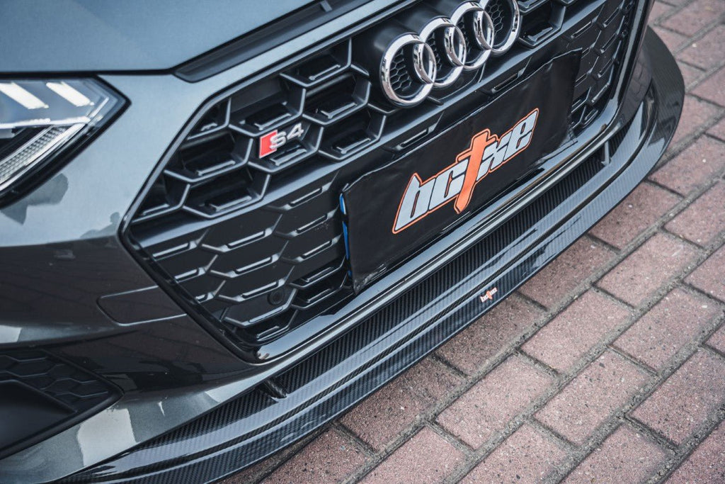 BCTXE Tuning Pre-preg Carbon Fiber Front Lip Ver.1 for Audi S4 & A4 S Line 2020-ON B9.5 - Performance SpeedShop