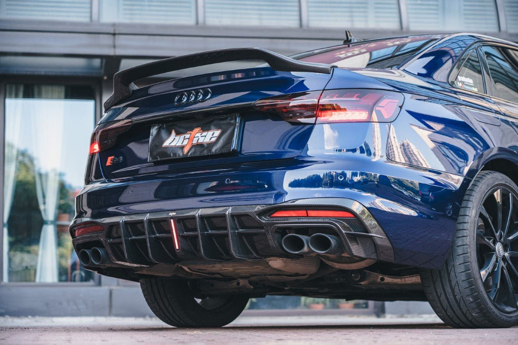 BCTXE Tuning Pre-preg Carbon Fiber Rear Diffuser Ver.1 for Audi S4 2020-ON B9.5 - Performance SpeedShop