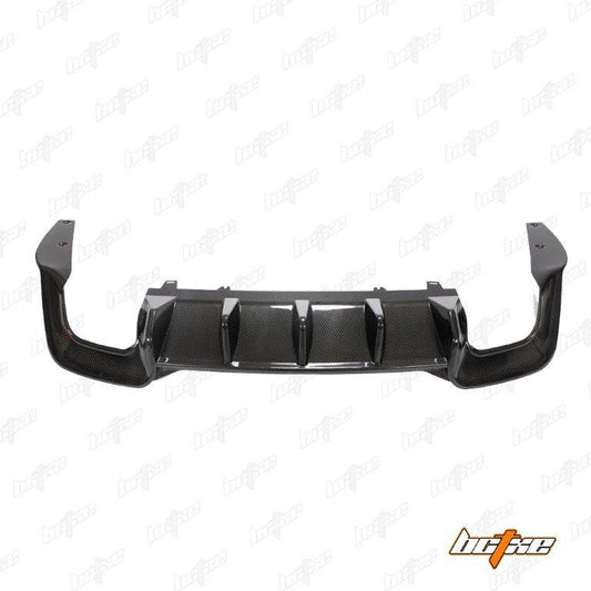 Audi S5 A5 (with s-line bumper, does not base model) B9.5 2020 2021 2022 2023 2024 with Aftermarket Parts - V1 Rear Diffuser Pre-preg Carbon Fiber from BCTXE Tuning