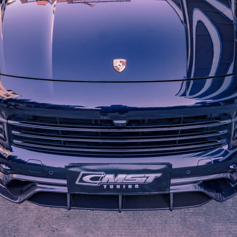 CMST Carbon Fiber Front Lip for Porsche Cayenne 9Y0 2018-ON - Performance SpeedShop