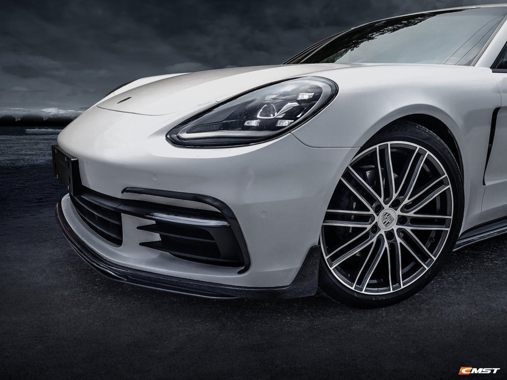 CMST Carbon Fiber Front Lip for Porsche Panamera 971 / Turbo 2017-2020 - Performance SpeedShop