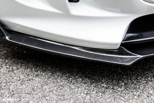 Jaguar F-Type SVR R S Base 2014-2020 with Aftermarket Parts - Front Lip Splitter Carbon Fiber / FRP from CMST Tuning