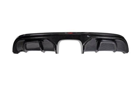 Jaguar F-Type SVR R S Base 2014-ON with Aftermarket Parts - Quad Tips Style Rear Diffuser & Canards Carbon Fiber / FRP
from CMST Tuning