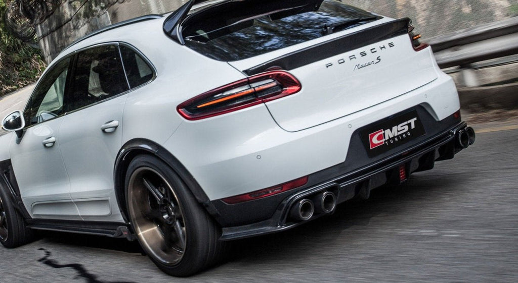CMST Carbon Fiber Rear Diffuser for 2015-2018 Macan & Macan S - Performance SpeedShop