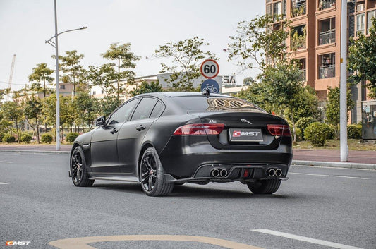 Jaguar XE 2017-2020 with Aftermarket Parts - Rear Diffuser Carbon Fiber / FRP from CMST Tuning
