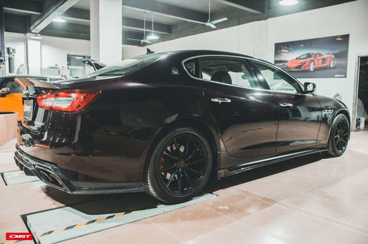 Maserati Quattroporte 2017-ON GT, S, GranLusso with Aftermarket Parts - Rear Diffuser Carbon Fiber / FRP from CMST Tuning