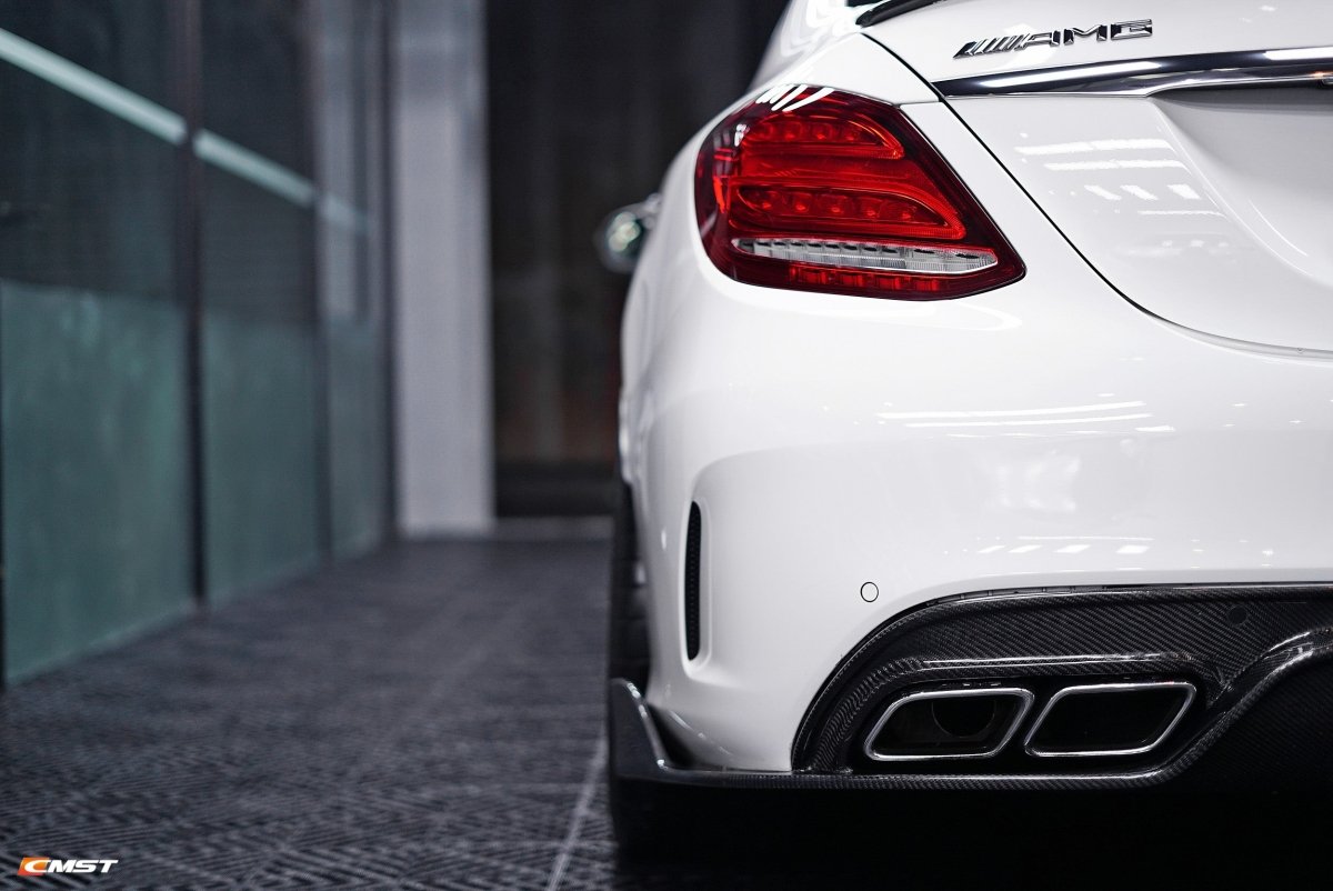 Benz C63S C63 AMG C43 C300 W205 Aftermarket parts - CMST Tuning Rear ...
