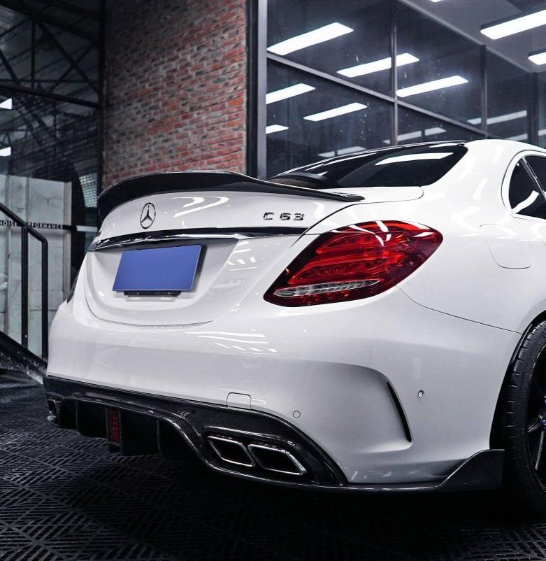 Benz C63S C63 AMG C43 C300 W205 Aftermarket parts - CMST Tuning Rear ...