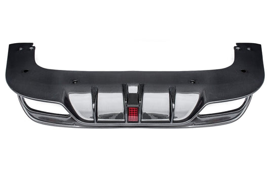 Mercedes Benz C63S C63 AMG C43 C300 W205 2015-2018 with Aftermarket Parts - Carbon Fiber FRP Rear Diffuser from  CMST Tuning