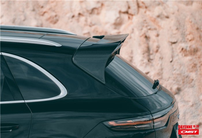 CMST Carbon Fiber Rear Roof Spoiler for Porsche Cayenne 9Y0 2018-ON - Performance SpeedShop