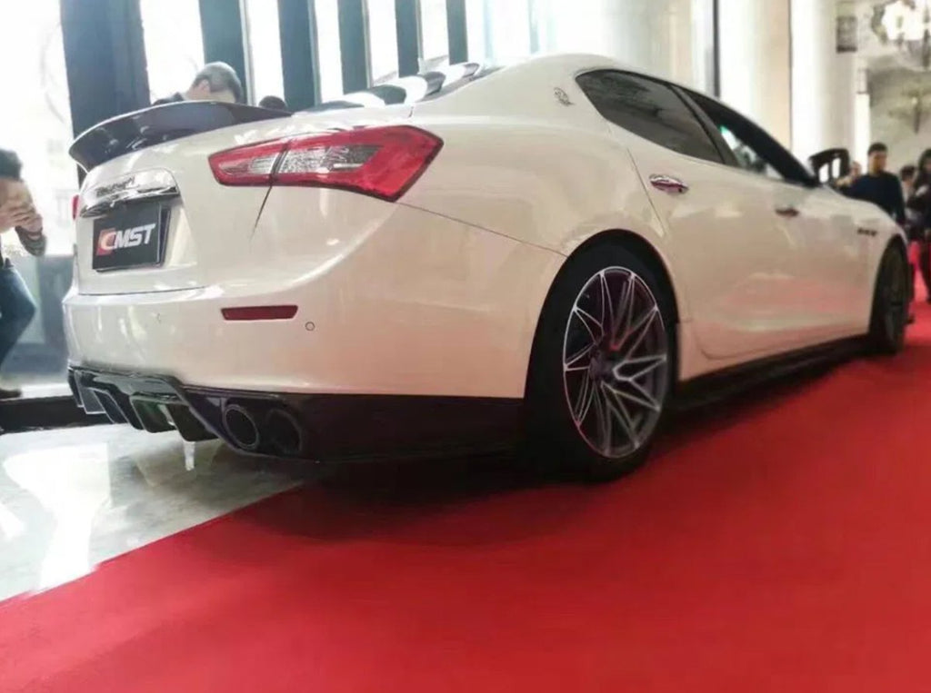 CMST Carbon Fiber Rear Spoiler for Maserati Ghibli 2014-ON - Performance SpeedShop
