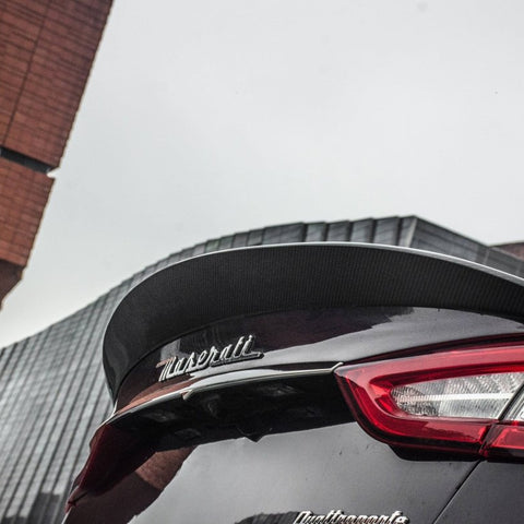 CMST Carbon Fiber Rear Spoiler for Maserati Quattro Porte 2013-2016 - Performance SpeedShop