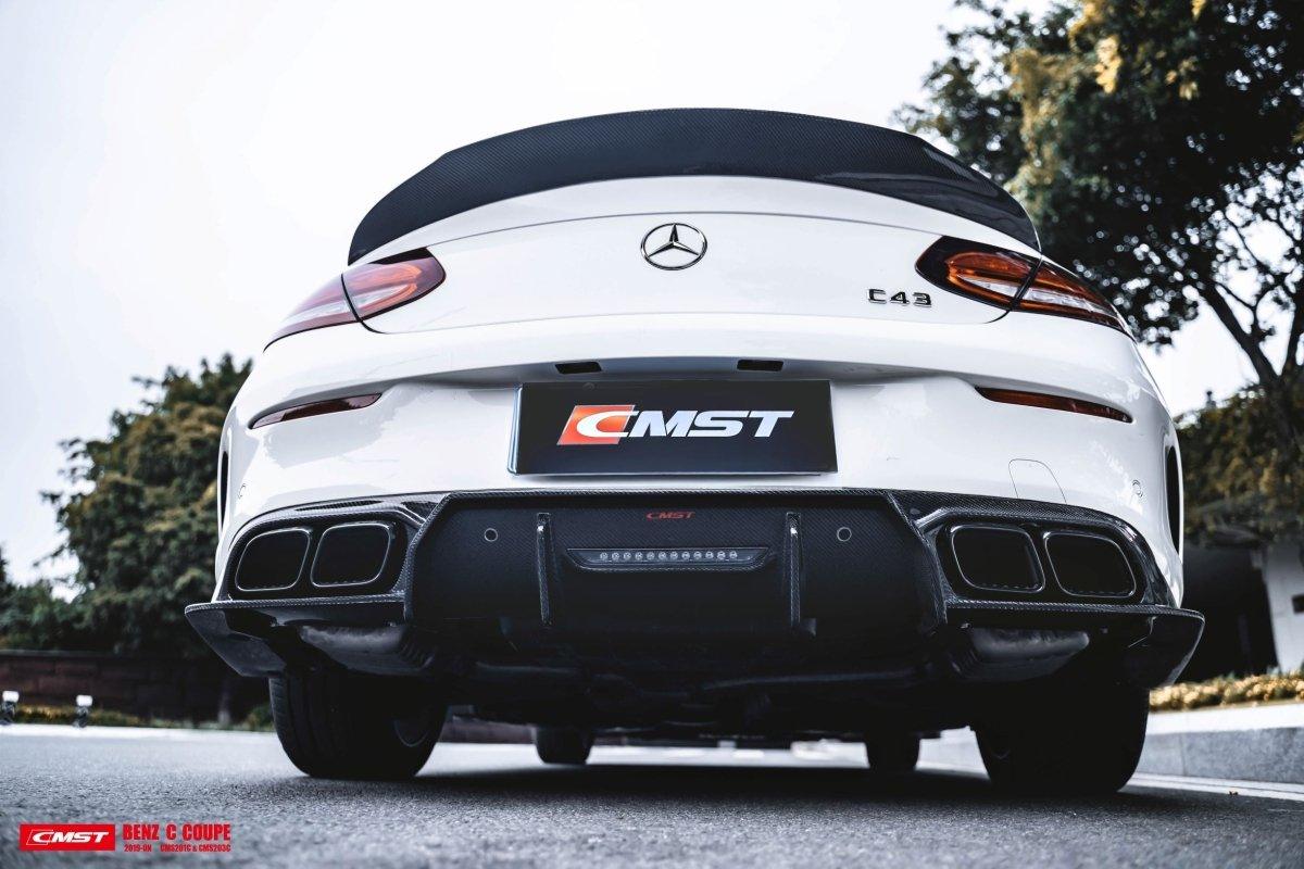 Benz C63S C63 AMG C43 C300 W205 Aftermarket Parts - CMST Tuning Rear ...