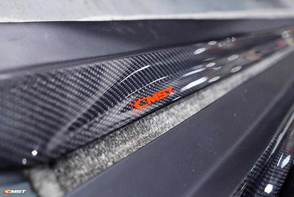 CMST Carbon Fiber Side Skirt for Mercedes Benz W205 / AMG Sport Package / C63 AMG Sedan (2015-2020) - Performance SpeedShop