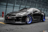 Nissan GTR Nismo T-Spec Black Edition Track Eidtion Premium Pure 2008-2023 with Aftermarket Parts - V1 Style Side Skirts Carbon Fiber / FRP from CMST Tuning
