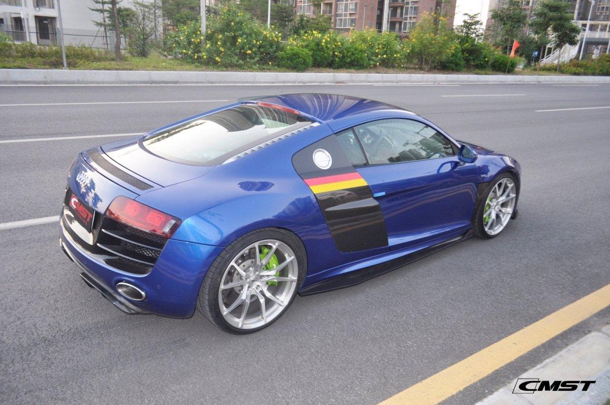 Audi R8 Side Part Audi R8 Gen 1 V8 V10 aftermarket parts - CMST Tuning Side Skirts Carbon ...