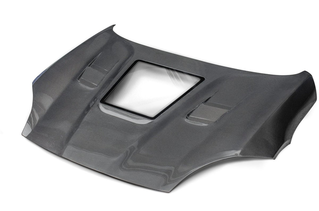 CMST Carbon Fiber Tempered Glass Transparent Hood Bonnet Clearview for Jaguar F-Type 2014-2020 - Performance SpeedShop