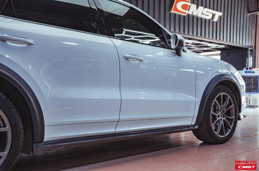 Porsche Cayenne 9Y0 9Y0.1 Base/S/GTS/Turbo/Turbo S 2019 2020 2021 2022 2023 & Cayenne 9Y0 9Y0.2 Base/S/GTS/Turbo/Turbo S 2024-On & Cayenne 9Y3 9Y3.1 Base/S/GTS/Turbo/Turbo S/Turbo GT 2019 2020 2021 2022 2023 & Cayenne 9Y3 9Y3.2 Base/S/GTS/Turbo/Turbo S/Turbo GT 2024-On with Aftermarket Parts - Wheel Arches Carbon Fiber / FRP from CMST Tuning