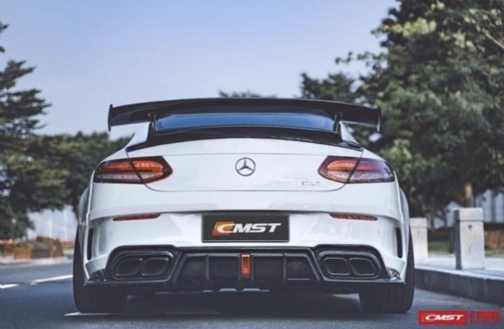 CMST Carbon Fiber Wide Body Kit for Mercedes-Benz C43 C300 C Coupe 2015 ...