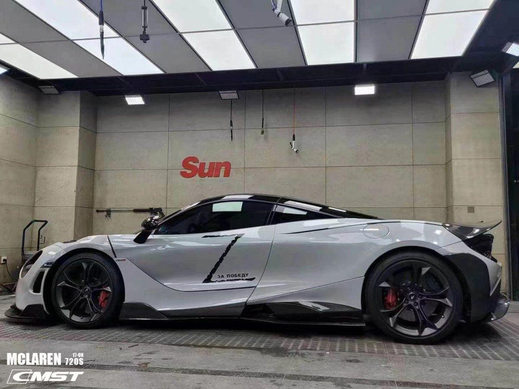 720s Modified Rear McLaren 720s Aftermarket Parts - CMST Tuning Rear Bumper & Diffuser ...