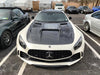 CMST Tuning Carbon Fiber Clear View Tempered Glass Transparent Hood Black Series Style for Mercedes Benz C190 AMG GT GTS GTC GTR - Performance SpeedShop