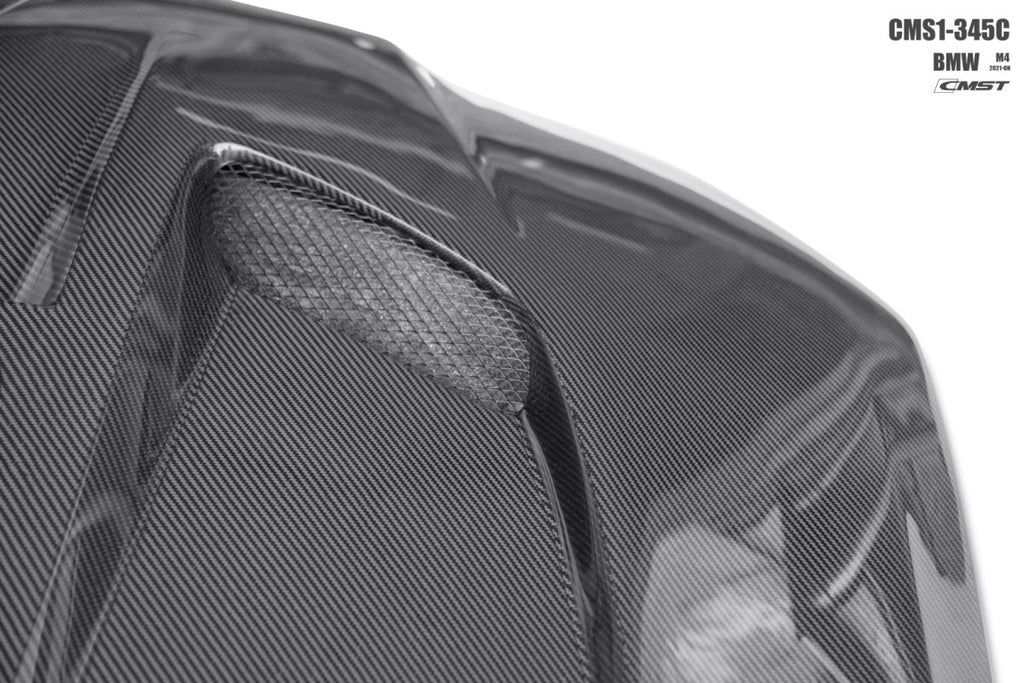 CMST Tuning Carbon Fiber Clearview Glass Hood Bonnet For BMW M3 G80 M4 G82 G83 - Performance SpeedShop