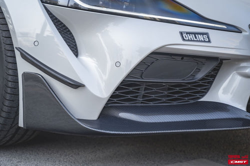 CMST Tuning Carbon Fiber Front Bumper Canards for Toyota GR Supra A90 A91 2020 2021 2022 - Performance SpeedShop