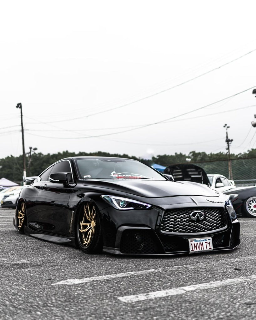 CMST Tuning Front Bumper and Lip Kit Aero Styling Enhancements for Q60