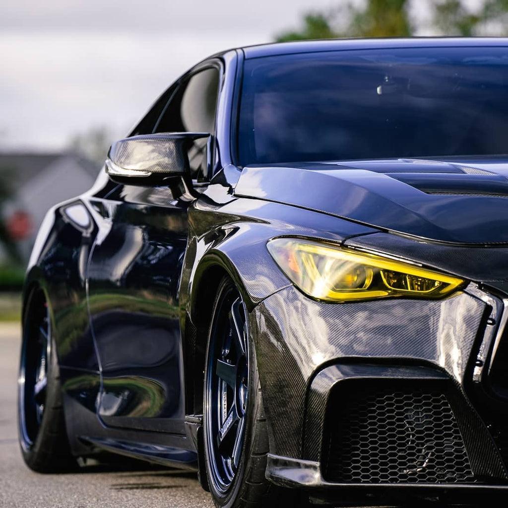 Front Bumper and Lip for Infiniti Q60 Aero Styling Upgrade with Aero Kit