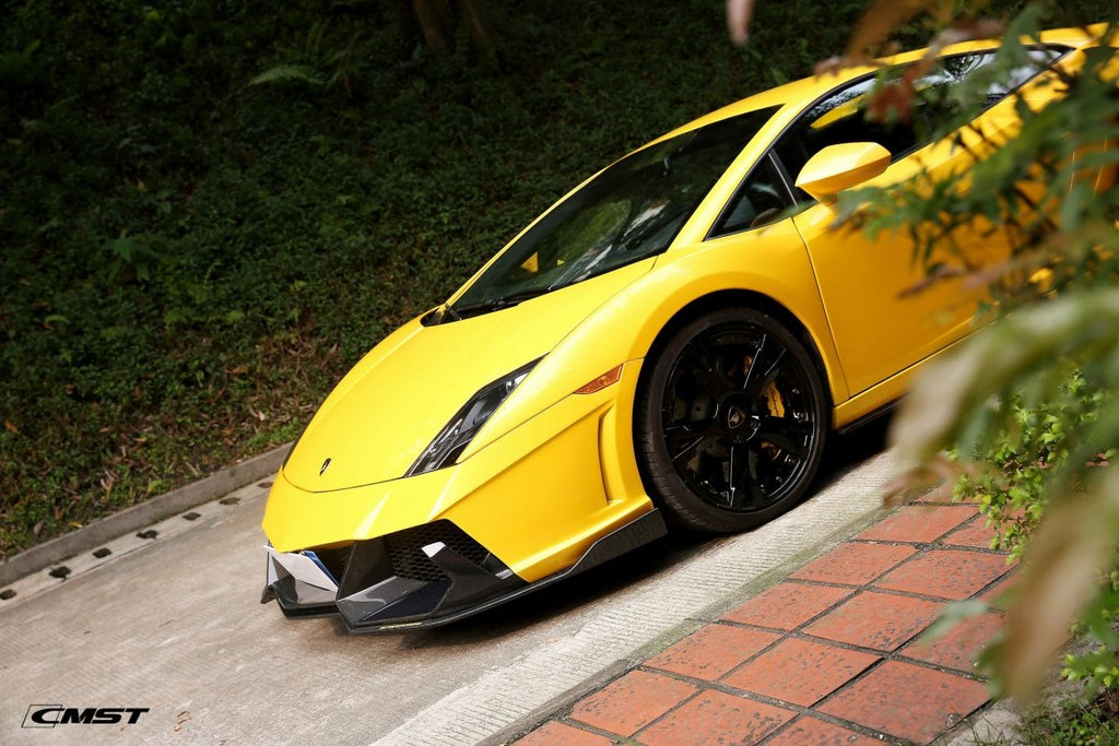 CMST Tuning Carbon Fiber Front Bumper & Front Lip for Lamborghini Gallardo 2009-2014 - Performance SpeedShop
