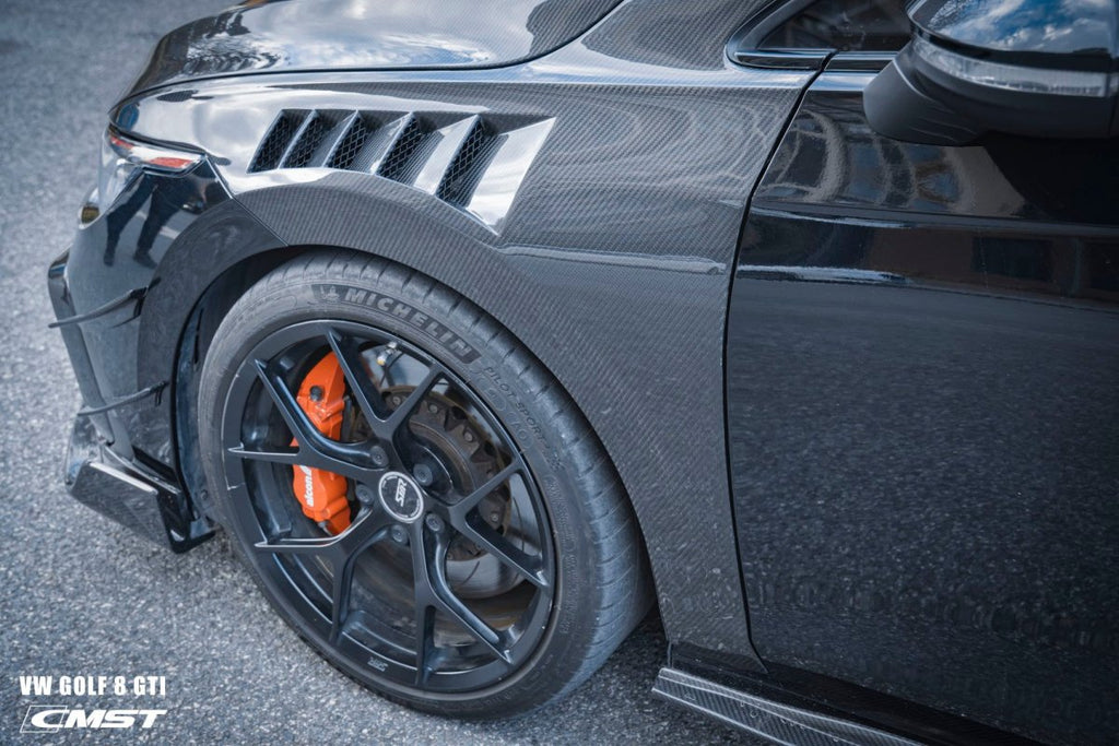 CMST Tuning Carbon Fiber Front Fenders for Volkswagen GTI & Golf R MK8 - Performance SpeedShop