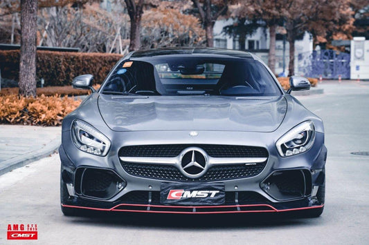 CMST Tuning Carbon Fiber Front Intake Vent Trim Cover for Mercedes Benz C190 AMG GT GTS 2015-2017 - Performance SpeedShop