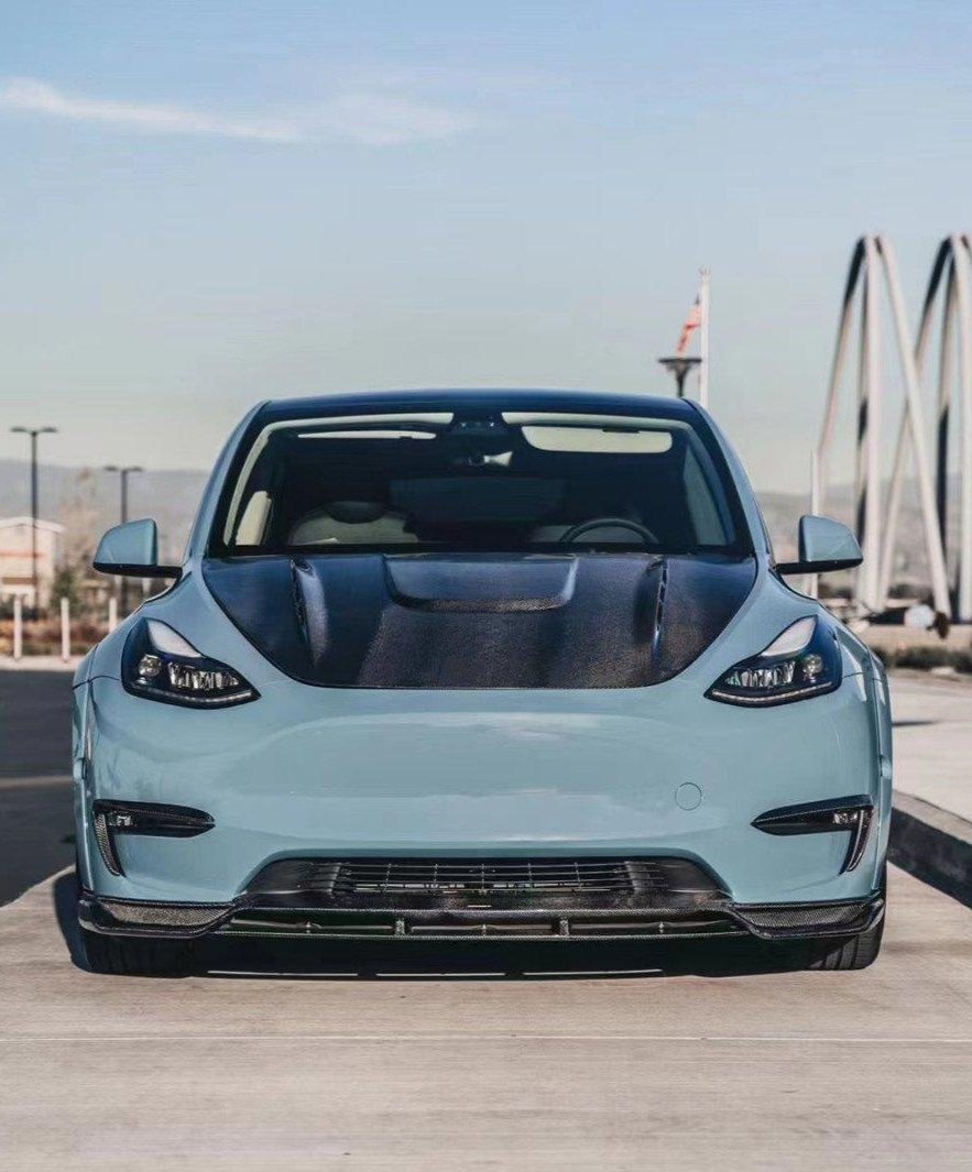 Tesla Model Y aftermarket parts, carbon fiber body kit - PSS ...