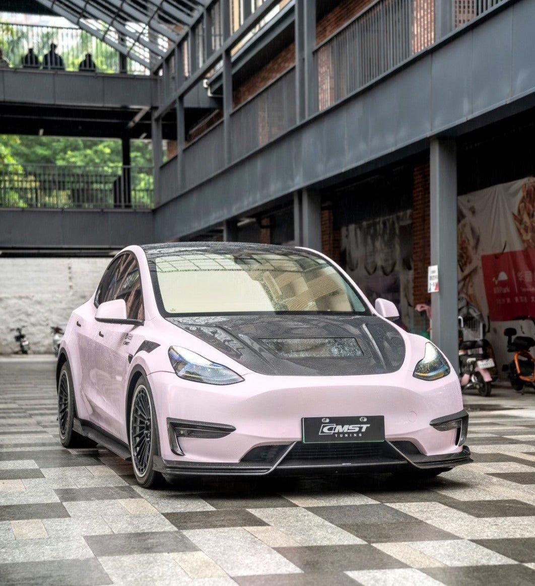 Tesla Model Y Performance AWD Aftermarket Parts - CMST Tuning Front Lip ...