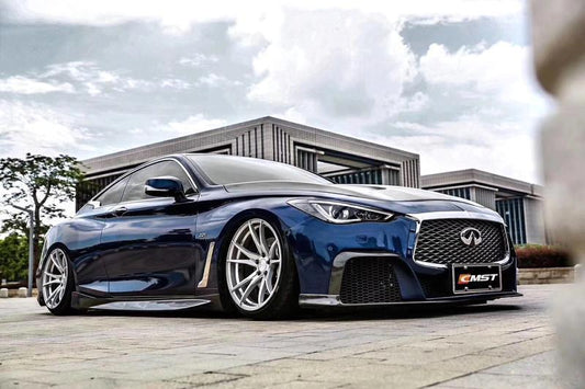 CMST Tuning Carbon Fiber Full Body Kit for Infiniti Q60 to Project Black S concept 2017-2022 - Performance SpeedShop