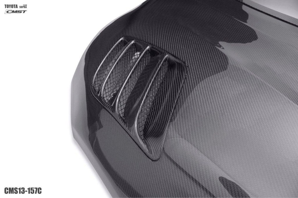 CMST Tuning Carbon Fiber Glass Transparent Hood Bonnet for Toyota GR Supra A90 A91 - Performance SpeedShop