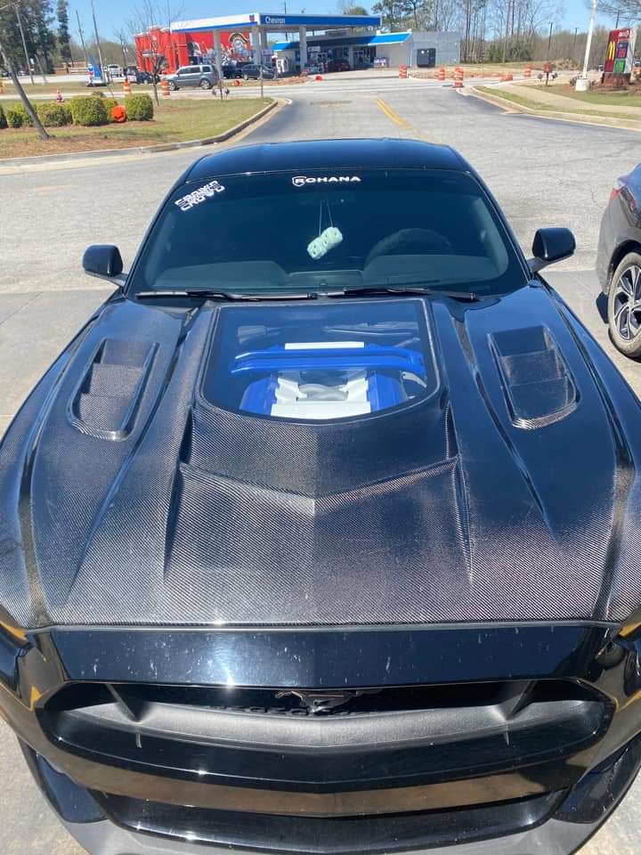 Fiber Glass Stage 2 Hood Styling by CMST