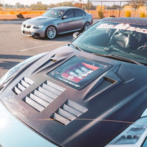 CMST Tuning Carbon Fiber Glass Transparent Hood Ver.2 For Nissan GTR GT-R R35 2017-2022 - Performance SpeedShop