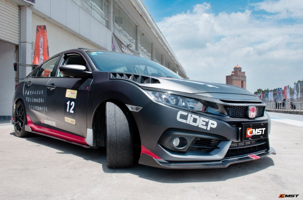 CMST Tuning Carbon Fiber Hood Bonnet Ver.1 for Honda 10th Gen Civic - Performance SpeedShop