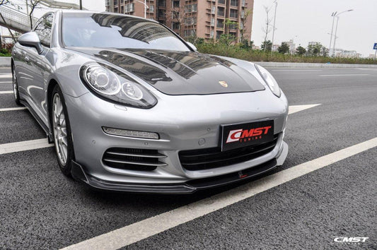 Porsche Panamera 970 970.1 970.2 2/4/4S/GTS/Turbo/Turbo S 2010-2016 with Aftermarket Parts - Carbon Fiber & FRP Hood Bonnet from  CMST Tuning
