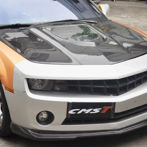 CMST Tuning Carbon Fiber PVC Glass Transparent Hood Bonnet for Chevrolet Camaro 5th Gen 2010-2015 - Performance SpeedShop