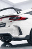 Honda Civic Type-R FL5 2023-ON with Aftermarket Parts - Carbon Fiber/FRP Rear Bumper Canards from CMST Tuning