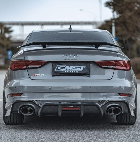 CMST Tuning Carbon Fiber Rear Diffuser for Audi RS3 2018-2020 - Performance SpeedShop