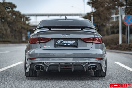 CMST Tuning Carbon Fiber Rear Diffuser for Audi RS3 2018-2020 - Performance SpeedShop